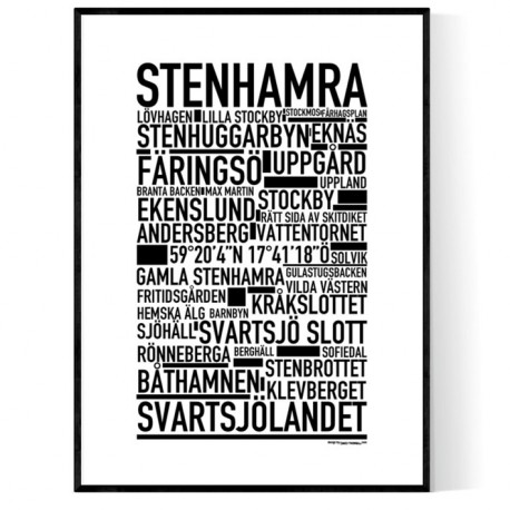 Stenhamra Poster
