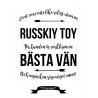 Livet Med Russkiy Toy