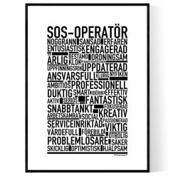 SOS-operatör Poster
