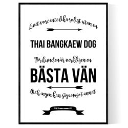 Livet Med Thai Bangkaew Dog