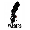 Vårberg Heart Poster
