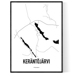 Keräntöjärvi Karta