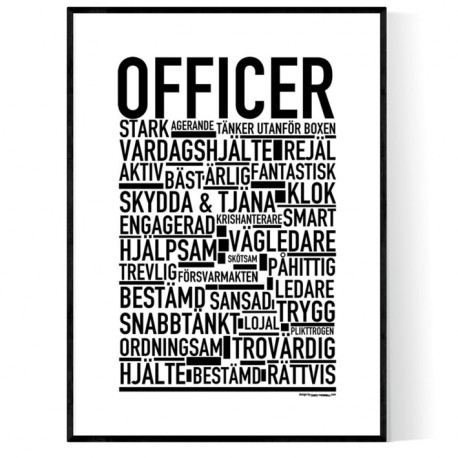 Officer Poster