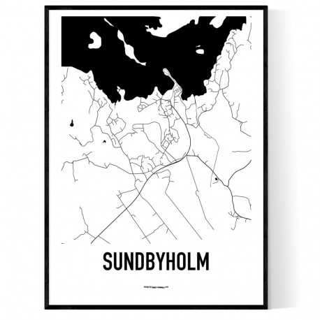 Sundbyholm Karta Poster