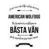 Livet Med American Wolfdog Poster
