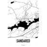 Sandared Karta
