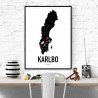 Karlbo Heart Poster