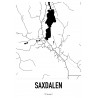 Saxdalen Karta