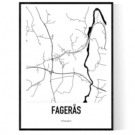 Fagerås Karta