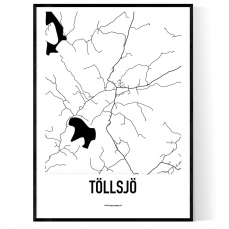 Töllsjö Karta