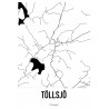 Töllsjö Karta