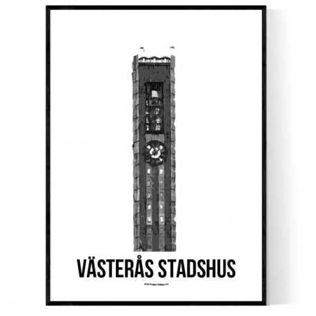 Västerås Stadshus Poster
