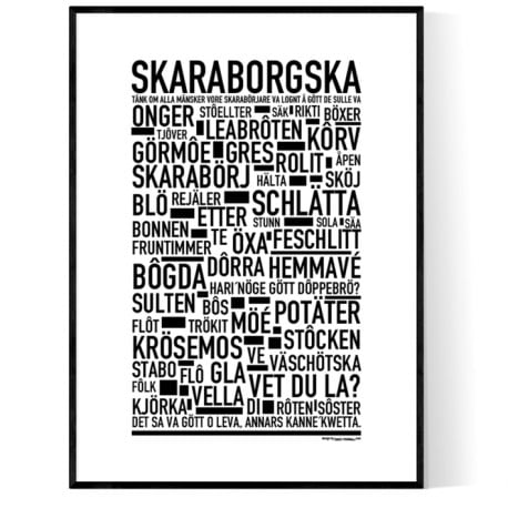 Skaraborgska Poster