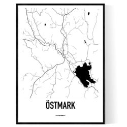 Östmark Karta