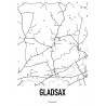 Gladsax Karta