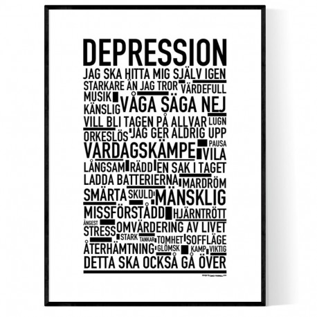 Depression Poster