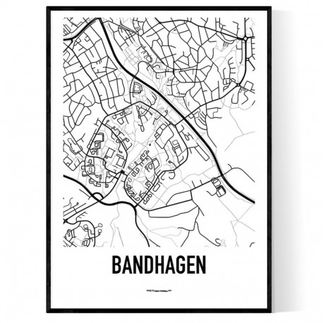 Bandhagen Karta