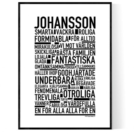 Johansson Poster