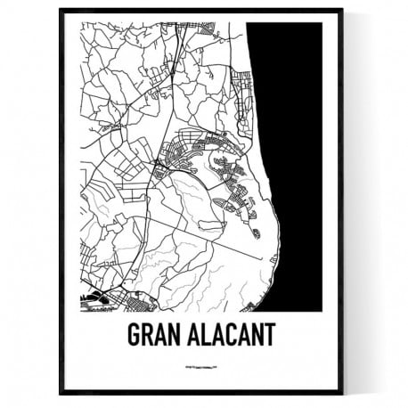 Gran Alacant Karta 