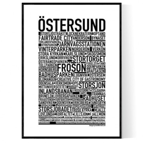 Östersund Poster