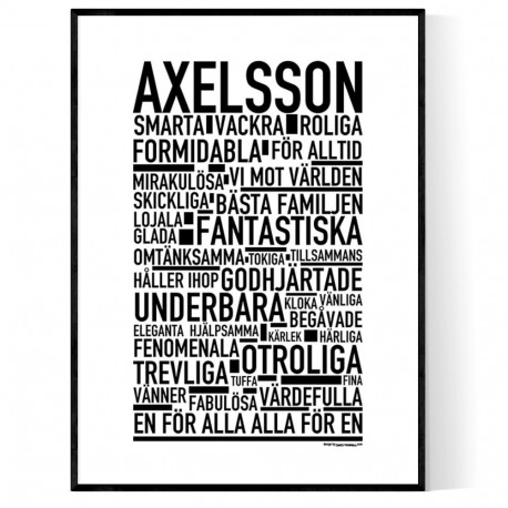 Axelsson Poster