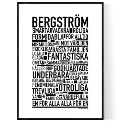Bergström Poster