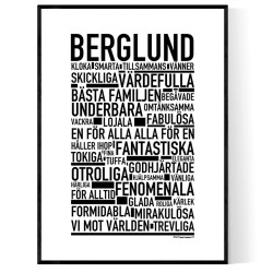 Berglund Poster