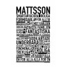 Mattsson Poster