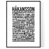 Håkansson Poster