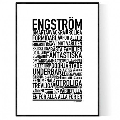 Engström Poster