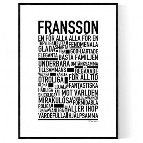 Fransson Poster