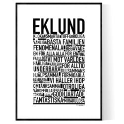Eklund Poster