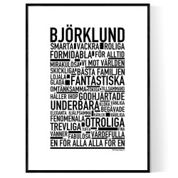 Björklund Poster
