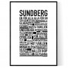 Sundberg Poster