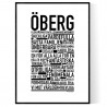 Öberg Poster