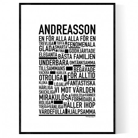 Andreasson Poster