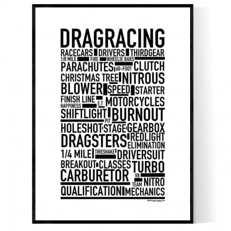Dragracing Poster