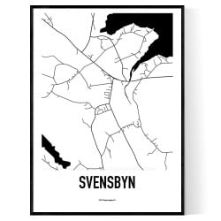 Svensbyn Karta