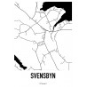 Svensbyn Karta