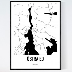 Östra Ed Karta