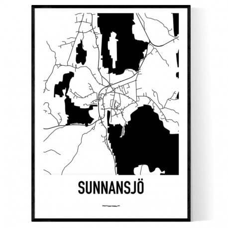 Sunnansjö Karta