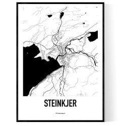 Steinkjer Karta