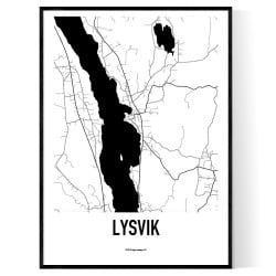 Lysvik Karta