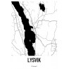 Lysvik Karta