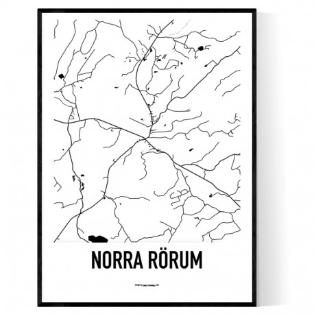Norra Rörum Karta