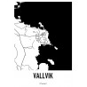Vallvik Karta