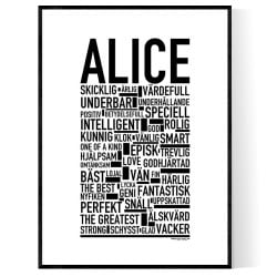 Alice Poster