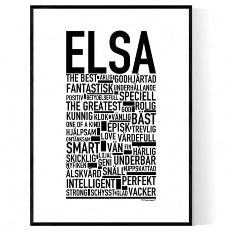 Elsa Poster