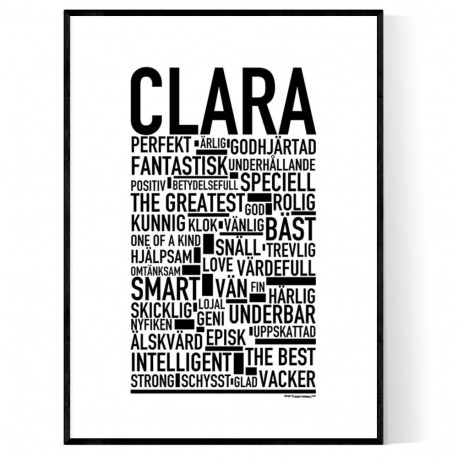 Clara Poster
