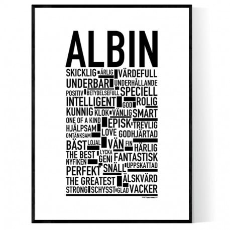 Albin Poster